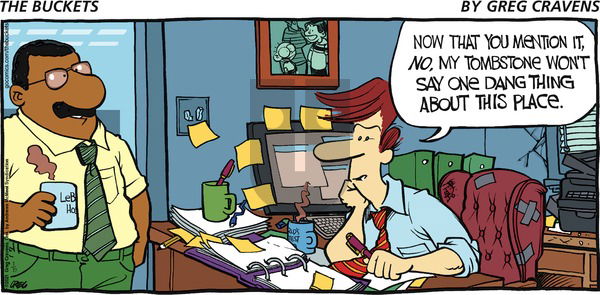 The Buckets on Sunday January 17, 2021 Comic Strip