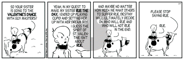 Cow and Boy Classics on Saturday February 17, 2007 Comic Strip