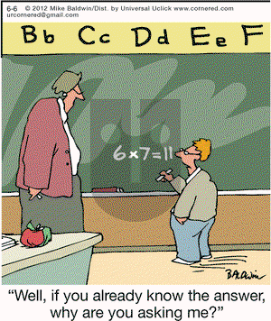Cornered on Wednesday June 6, 2012 Comic Strip