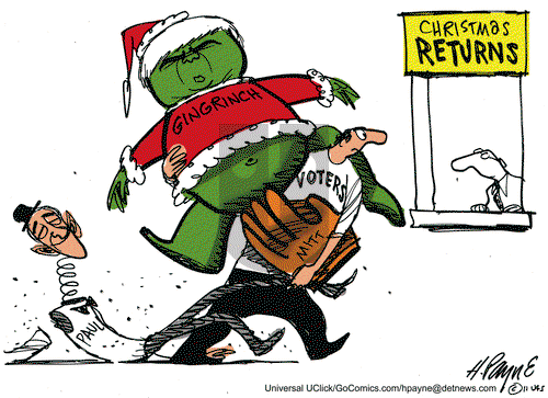 Henry Payne on Monday January 2, 2012 Comic Strip