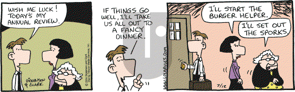 Lola on Monday July 12, 2004 Comic Strip