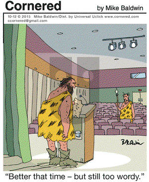 Cornered on Monday October 12, 2015 Comic Strip