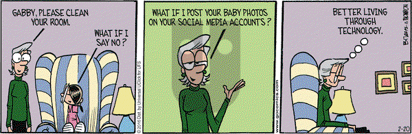 Grand Avenue on Saturday February 20, 2016 Comic Strip