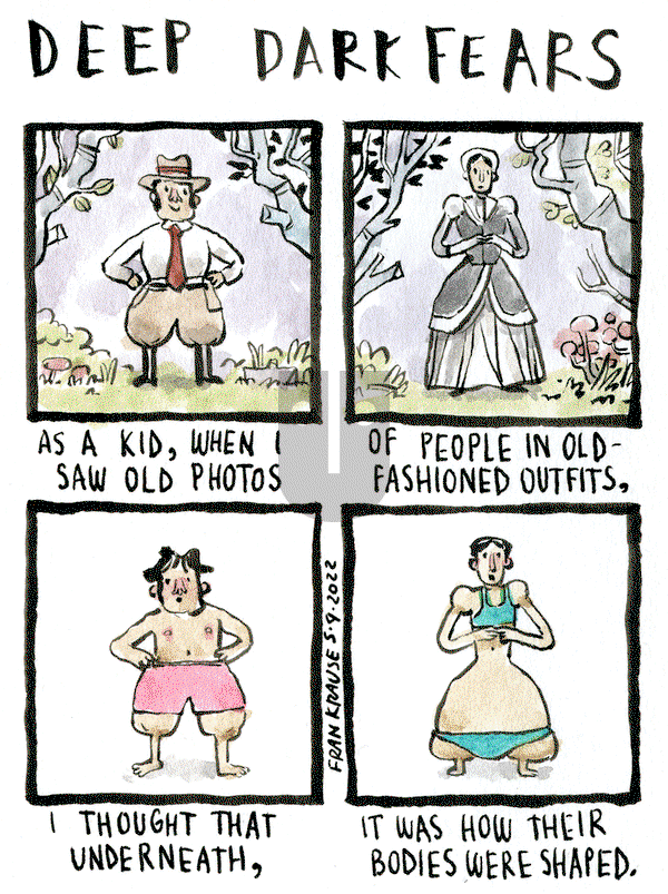 Deep Dark Fears - Monday September 12, 2022 Comic Strip