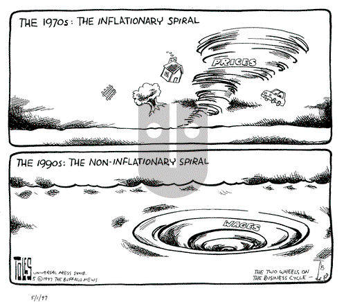 Tom Toles on Thursday May 1, 1997 Comic Strip