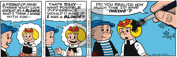 Nancy on Thursday May 31, 2012 Comic Strip