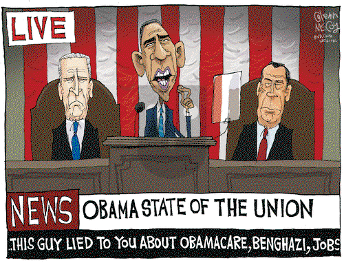 Glenn McCoy on Tuesday January 28, 2014 Comic Strip