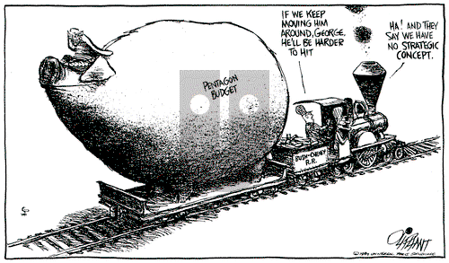 Pat Oliphant on Tuesday April 25, 1989 Comic Strip