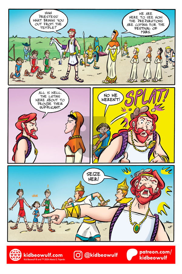 Kid Beowulf on Monday September 2, 2024 Comic Strip