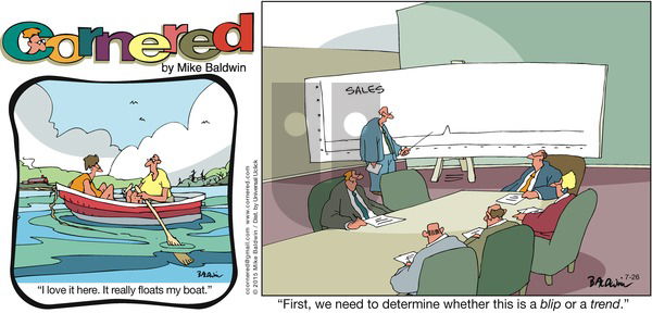 Cornered on Sunday July 26, 2015 Comic Strip