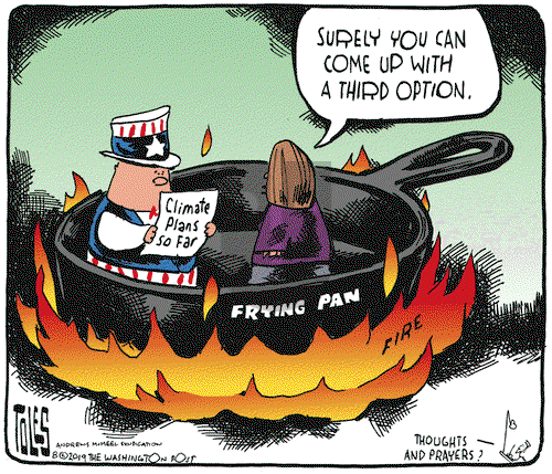 Tom Toles on Monday August 19, 2019 Comic Strip