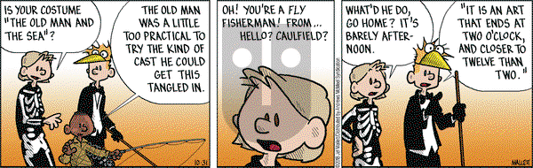 Frazz on Wednesday October 31, 2018 Comic Strip