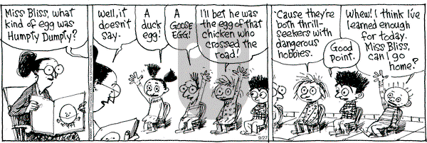 Cul de Sac on Thursday September 27, 2012 Comic Strip