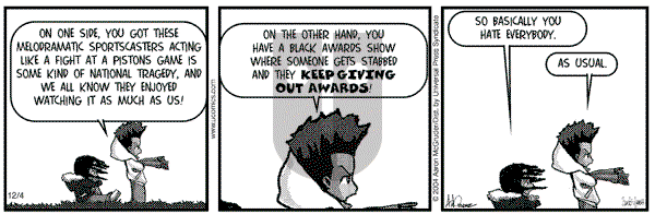 The Boondocks on Saturday July 7, 2012 Comic Strip