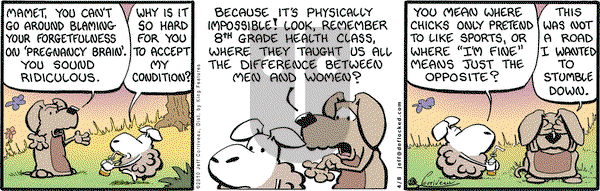 DeFlocked on Thursday April 8, 2010 Comic Strip