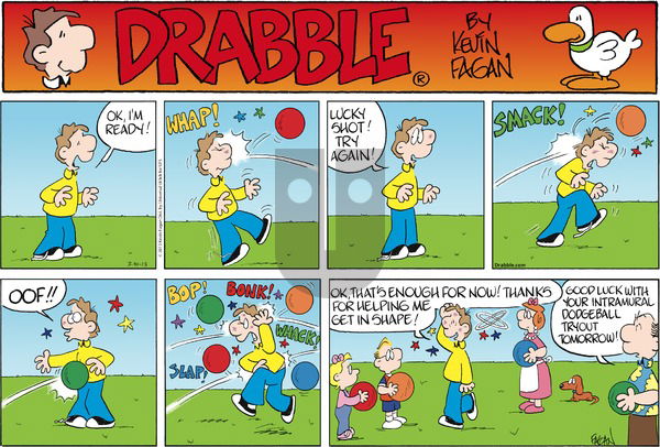 Drabble on Sunday March 31, 2013 Comic Strip