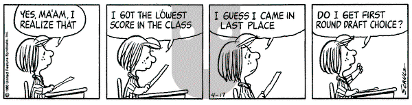 Peanuts on Thursday April 17, 1980 Comic Strip