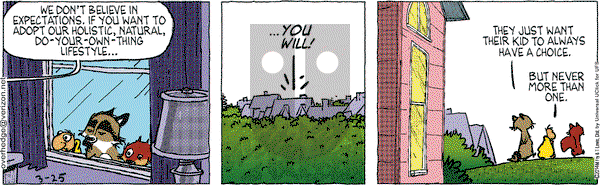 Over the Hedge on Tuesday March 25, 2014 Comic Strip