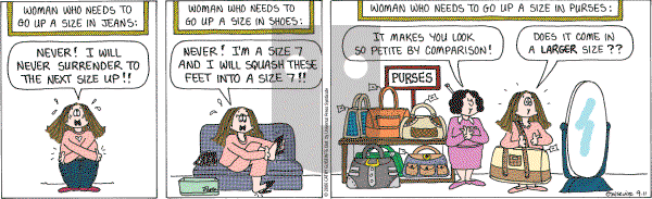 Cathy Classics - Monday September 11, 2006 Comic Strip