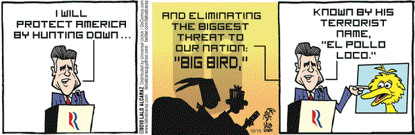 La Cucaracha on Thursday October 18, 2012 Comic Strip