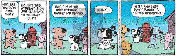 Pooch Cafe on Wednesday June 13, 2007 Comic Strip