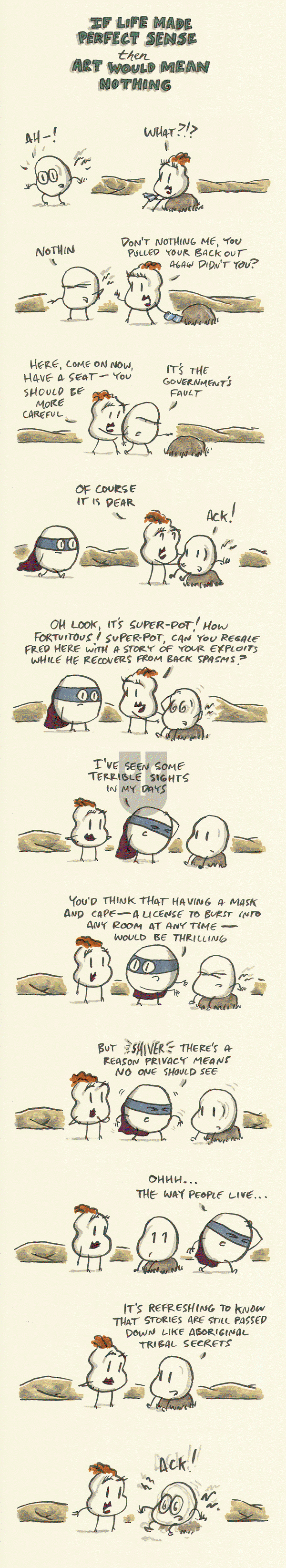 Small Potatoes on Monday November 21, 2016 Comic Strip