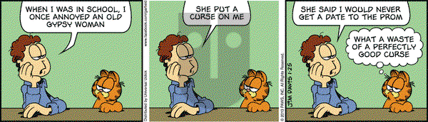 Garfield on Friday January 25, 2013 Comic Strip