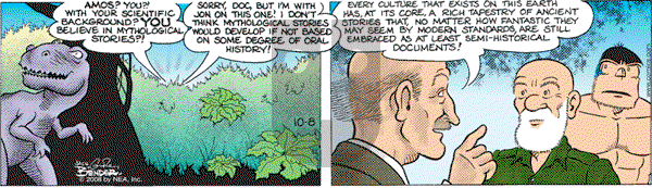 Alley Oop on Wednesday October 8, 2008 Comic Strip