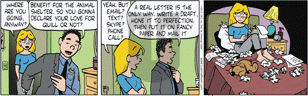 Luann on Monday September 3, 2012 Comic Strip