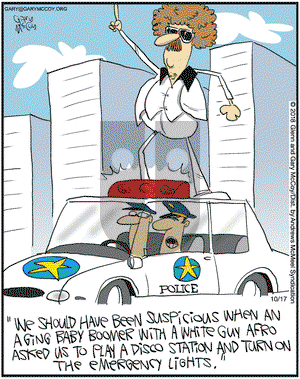 The Flying McCoys on Wednesday October 17, 2018 Comic Strip