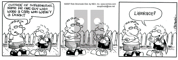 Soup to Nutz - Old on Friday May 11, 2007 Comic Strip