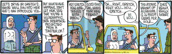 Monty on Friday February 13, 2009 Comic Strip