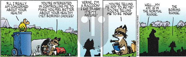 Over the Hedge on Wednesday April 28, 2021 Comic Strip