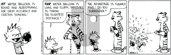 Calvin and Hobbes on Monday August 3, 2015 Comic Strip