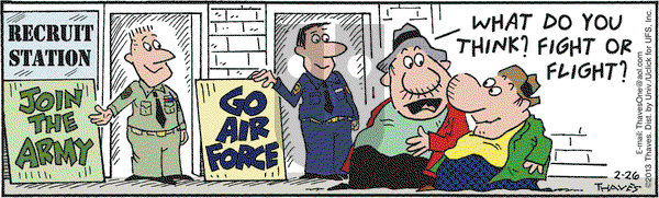 Frank and Ernest on Tuesday February 26, 2013 Comic Strip