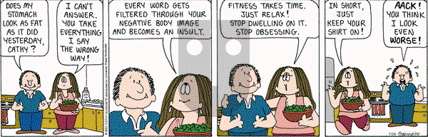 Cathy Classics on Friday July 28, 2006 Comic Strip