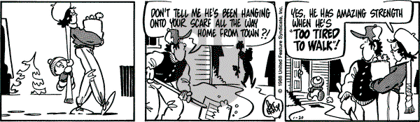 Rose is Rose on Wednesday January 20, 1988 Comic Strip