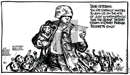 Pat Oliphant on Friday May 17, 1991 Comic Strip