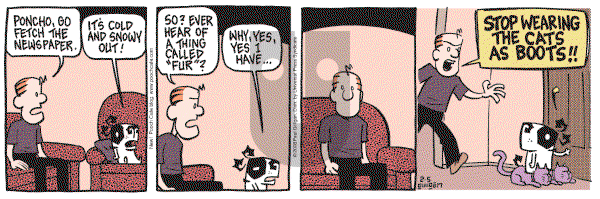 Pooch Cafe on Tuesday February 5, 2008 Comic Strip