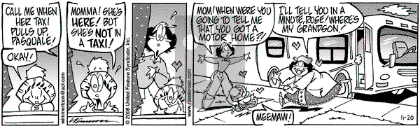 Rose is Rose on Monday November 20, 2006 Comic Strip