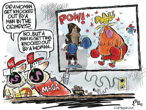 Clay Jones - Monday August 5, 2024 Comic Strip