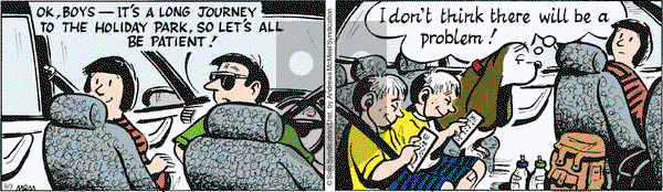 Fred Basset on Monday September 3, 2018 Comic Strip