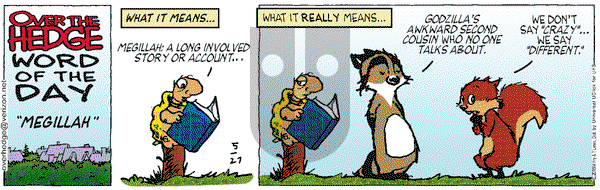 Over the Hedge on Wednesday May 27, 2015 Comic Strip