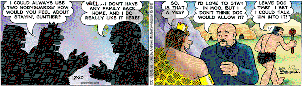 Alley Oop on Wednesday December 20, 2017 Comic Strip