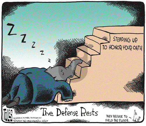 Tom Toles on Thursday January 30, 2020 Comic Strip