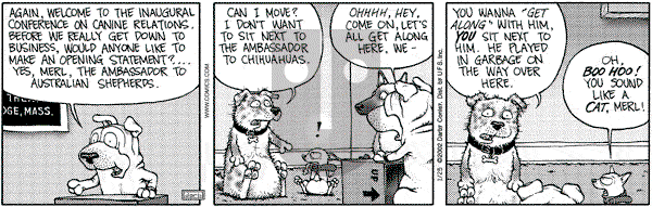 Get Fuzzy on Friday January 25, 2002 Comic Strip