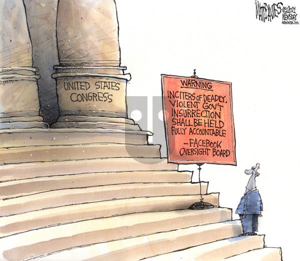 Matt Davies on Sunday June 6, 2021 Comic Strip