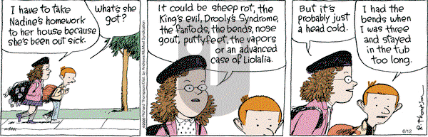 Cul de Sac - Wednesday June 12, 2024 Comic Strip