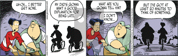 Baldo on Tuesday June 30, 2009 Comic Strip