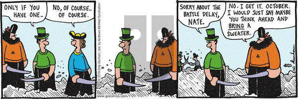 Overboard on Tuesday October 1, 2019 Comic Strip